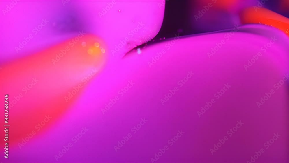 Poster close up of liquid filled container generative ai