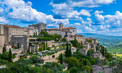 Fototapeta premium Village of Gordes in the Vaucluse in Provence, France