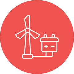 Wind Energy Icon