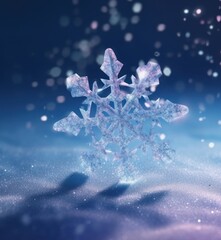 Fototapeta premium snowflake