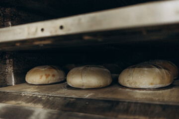 Bread baking industry, tasty pastry