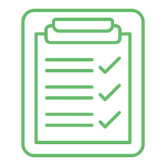 Obraz premium Agenda Icon