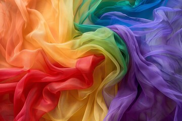 Fototapeta premium Rainbow colors abstract background. LGBT or pride concept.