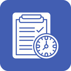 Fototapeta premium Time Management Icon