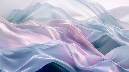 Obraz premium Elegant abstract silk waves background
