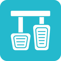 Brake Pedal Icon