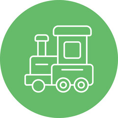 Toy Train Icon