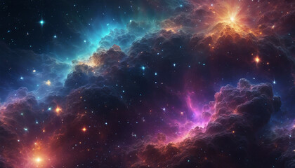 Fototapeta premium space nebula space