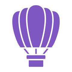 Obraz premium Hot Air Balloon Icon