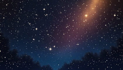 Obraz premium space galaxy background