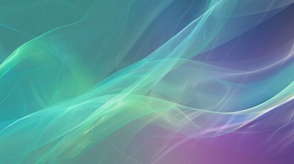 An abstract gradient background with a blend of green, blue, and purple hues, creating a fresh and contemporary look for banners and presentations
