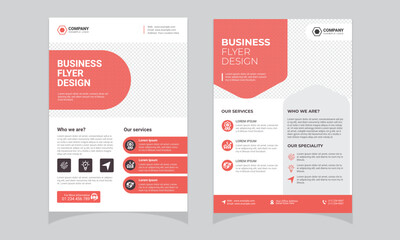 Corporate Business Flyer Design Bundle Template