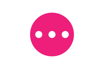 Generic three dots color icon