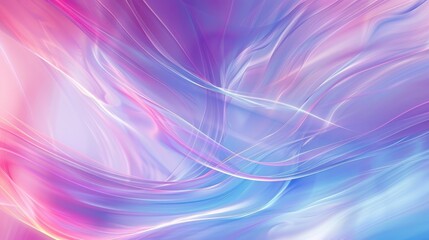 A pastel tone abstract background with smooth, blurred lines in shades of purple, pink, and blue, creating a tranquil and modern look