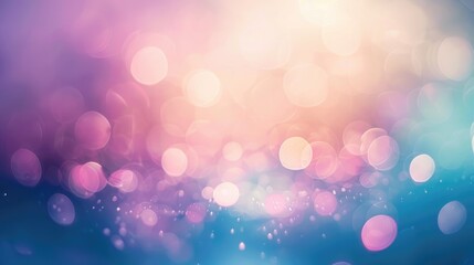 A defocused pastel gradient background featuring subtle transitions between purple, pink, and blue, creating a smooth and soothing effect