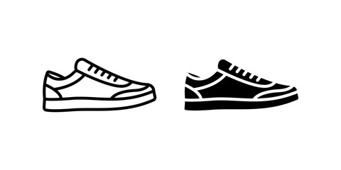 Shoes icon set. for mobile concept and web design. vector illustration