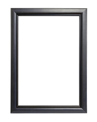 Black Empty Picture Frame