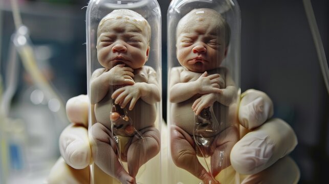 Artificial Embryos in Sci-Fi Incubators