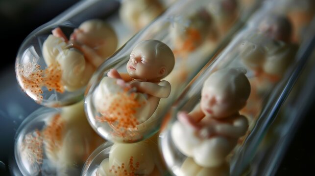 Artificial Embryos in Sci-Fi Incubators