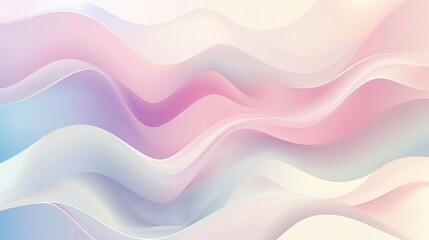 Vector background featuring a smooth gradient with blurry pastel tones, ideal for creating a calming abstract design