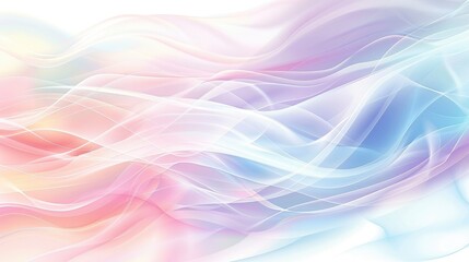 Vector abstract background with a blurry pastel-colored gradient, featuring soft transitions and smooth hues for a serene effect