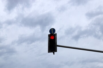 Rain clouds cover the sky in northern Israel.