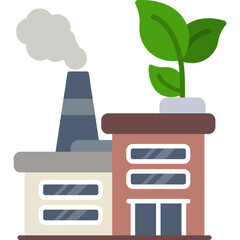 Eco Factory Icon
