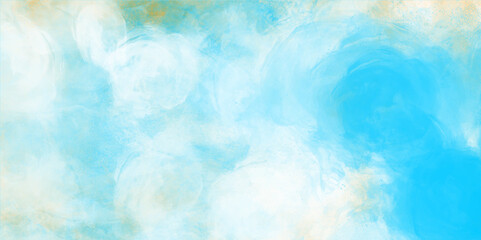 Beautiful Blue Watercolor Background. blue watercolor abstract background. Fantasy smooth light pink, purple shades and blue watercolor paper textured. 