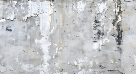 Obraz premium Abstract White Grunge Concrete Wall Background Texture