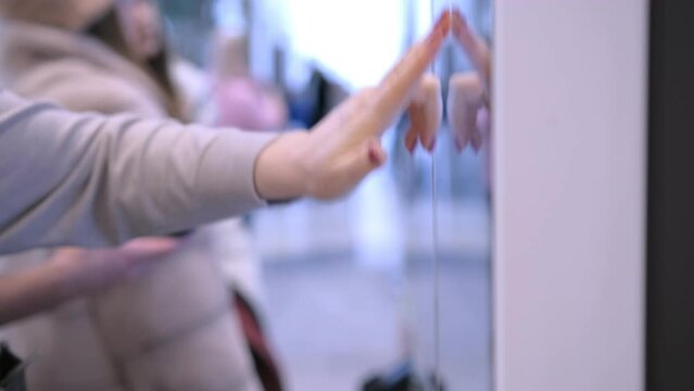 Urban business uses interactive touchscreen to engage customers and modernize experience