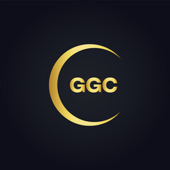 G G C, G G C design, G G C letter, G G C logo, GGC, GGC letter, GGC logo, GGC monogram, golden latter logo, GGC gold logo, icon, identity, industry, initial, letter, line, linked, logo, logos, logotyp