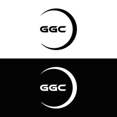 G G C, G G C design, G G C letter, G G C logo, GGC, GGC letter, GGC logo, GGC monogram, golden latter logo, GGC gold logo, icon, identity, industry, initial, letter, line, linked, logo, logos, logotyp
