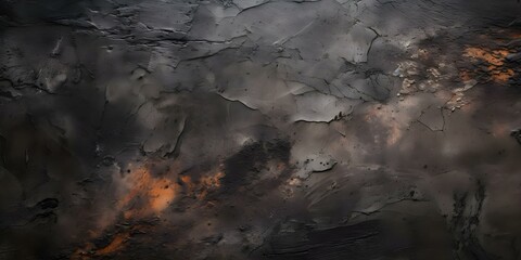 High-resolution dark black concrete grunge texture with space for design projects. Concept Concrete Texture, Grunge Texture, High-Resolution Background, Design Projects