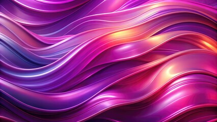 Purple Background With Wavy Lines. Generative AI