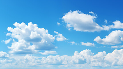 Fototapeta premium blue sky with white cloud background. white cloud with blue sky background