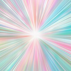 Fototapeta premium Pastel hues of pink blue and green blend seamlessly