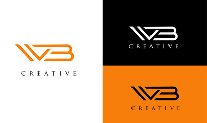 WB Letters Logo,Wb Logo design ,Wb logo type ,Wb logo png ,Wb logo real estate 
