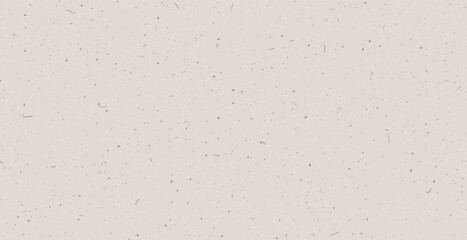 Seamless light grey grunge with grain noise rustic background. Vintage recycled craft natural paper with flecks, particles, dots, speckles, specks. Minimalist simple organic wallpaper.