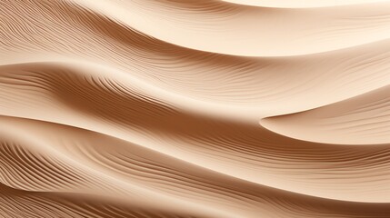 Obraz premium Abstract background texture with soft, flowing waves in beige tones.