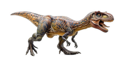 Fototapeta premium Majestic Allosaurus Dinosaur Isolated on White Background
