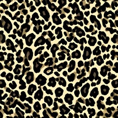Fototapeta premium leopard print leather texture, modern background for printing clothes, fabric, paper