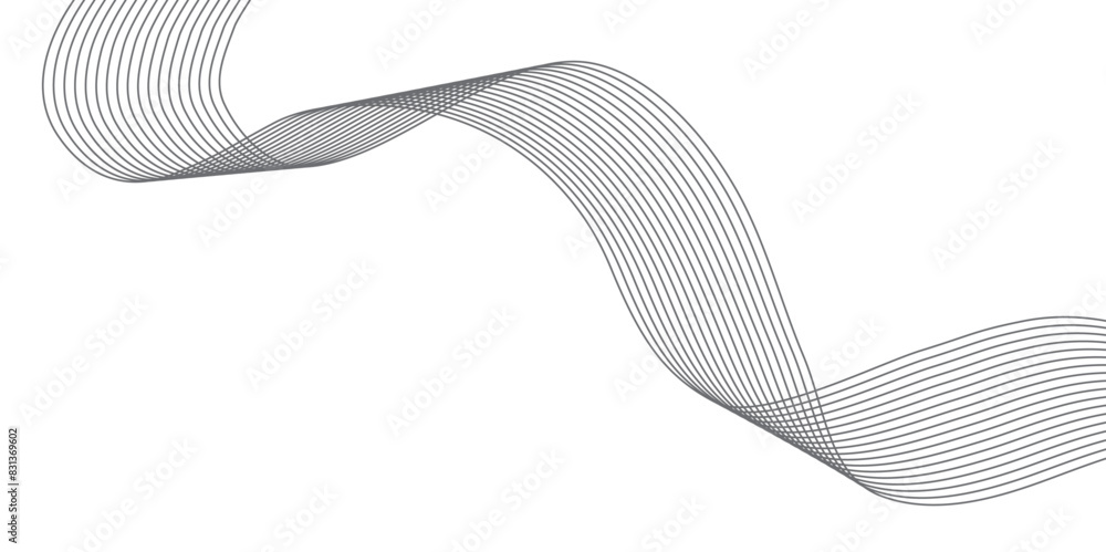 Poster digital frequency track equalizer. abstract wave element for design
