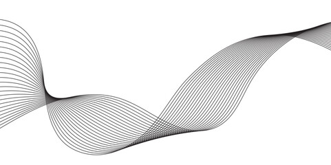 Abstract wave line background in adobe illustrator