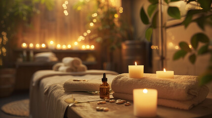 Tranquil Spa Room with Lit 