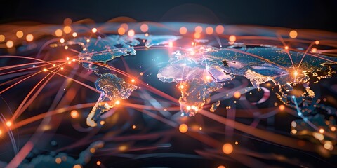 International Telecommunications: Mapping Network Connectivity and Data Flow
