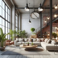 living room interior, Elegant Celebration: A Glimpse into a Luxurious Living Room Adorned and Refined Decor, Modern living room interior design and decoration with white sofa in living area, 