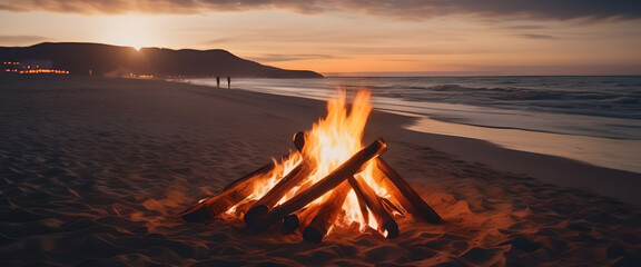 Beach Bonefire