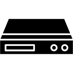 Fototapeta premium Hard Disk vector design logo icon.svg