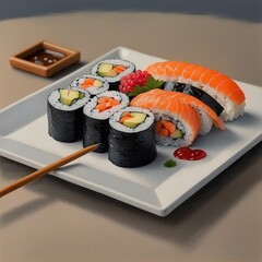 Sushi. Generative AI Technologie