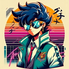 person with sunglasses